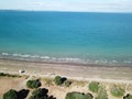 Longbay regional park with Beach in Auckland of New Zealand Royalty Free Stock Photo