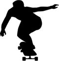 Longboard silhouette