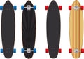 Longboard skateboard