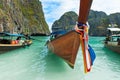 Longboat trip in Thailand