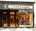 Longchamp -- Newbury St. Boston, MA. Royalty Free Stock Photo