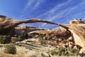 Landscape Arch, Arches National Park, Utah, USA Royalty Free Stock Photo