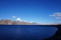 pangong tso lake in himalaya