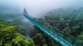 The longest suspension footbridge in the world