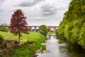 Whalley viaduct Lancashire UK