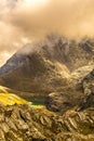 The Longet lakes on the border between the province of Cuneo and Haute Provence