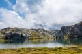 The Longet lakes on the border between the province of Cuneo and Haute Provence