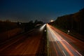 Longexposure picture of a highway