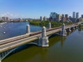 Longfellow Bridge, Boston, MA, USA Royalty Free Stock Photo