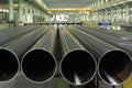 Longitudinal Pipes Royalty Free Stock Photo