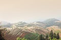 Longji rice terraces, Guangxi province, China Royalty Free Stock Photo