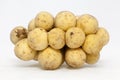 Longkong fruit, Lansium parasiticum Royalty Free Stock Photo