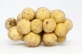 Longkong fruit, Lansium parasiticum Royalty Free Stock Photo