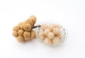 Longkong fruit, Lansium parasiticum Royalty Free Stock Photo