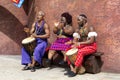 African Musicians at the Longleat Safari Park in Wiltshire, UK