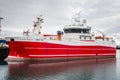 Longlining and net fishing vessel Stormur Royalty Free Stock Photo