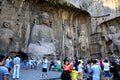 Longmen Caves, Dragon Gate Grottoes, in Luoyang city