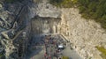 Longmen Grottoes luoyang china Royalty Free Stock Photo