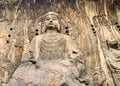 Longmen grottoes luoyang henan province Royalty Free Stock Photo
