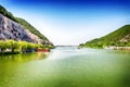 Longmen grottoes scenic area and Yi River Luoyang China Royalty Free Stock Photo