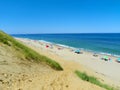 Longnook Beach sand dunes Truro Cape Cod Royalty Free Stock Photo