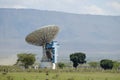 Longonot Earth Station - Great Rift Valley - Kenya Royalty Free Stock Photo