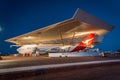 Longreach, Queensland, Australia - Boeing 747 exhibited in the Qantas Founders museum