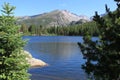 Longs Peak From Bear Lake Royalty Free Stock Photo