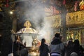 Longshan temple in taipei , Taiwan . 2017