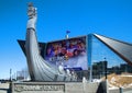 Longship boat of the Vikings of Minnesota