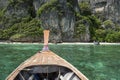 Longtail Boat Krabi Thailand Mosquito Island Royalty Free Stock Photo