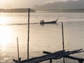 Longtail Boat at Samchong-tai, Phang, Thailand.