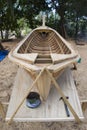 Longtail Boats Construction Royalty Free Stock Photo