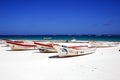 Longtail boats in Mexico