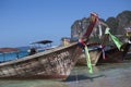 Longtail boats at Railey beach