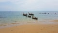 Fisherman boats on the Beach