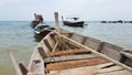 Longtailboats on Andaman Sea in the pier