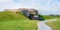 Longues sur Mer battery, Normandy, France. Royalty Free Stock Photo