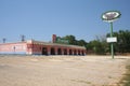 Longview, TX - June 14,: Abandoned Pancho's Mexican Buffet Restaurant in Longview, TX