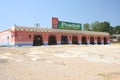 Longview, TX - June 14,: Abandoned Pancho's Mexican Buffet Restaurant in Longview, TX