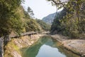 Longwan lake and Path Royalty Free Stock Photo