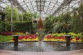 The Longwood Gardens Conservatory during the Christmas holiday