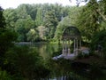 Longwood gardens. Gazebo Royalty Free Stock Photo