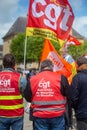 Longwy, FRANCE june 15,2024 demonstrate in the street against RN and far-right parties