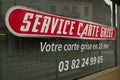 Longwy, France store for vehicle registration registration cards