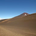 Lonquimay and tolhuaca volcano, Chile Royalty Free Stock Photo