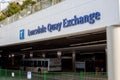 The Lonsdale Quay bus exchange, where the Seabus terminal, meets the bus loop for BC Translink and West Van public transit on the