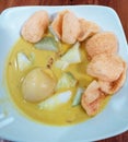 Indonesian Food - Lontong Kari