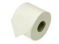 Loo aka toilet roll, isolated Royalty Free Stock Photo
