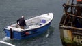 May Bank Holiday Looe, Cornwall Ferry across the Looe river